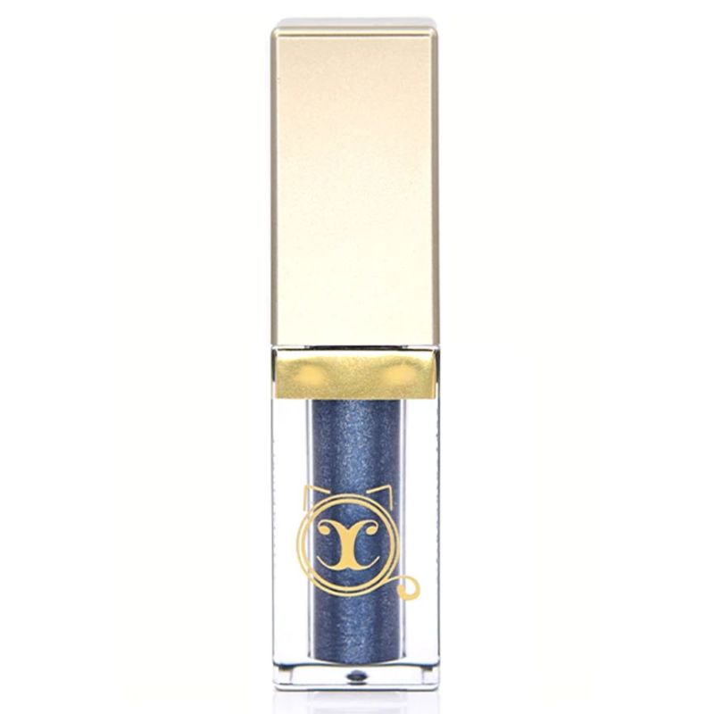 Crown Brush LA14 Denim Blue Glitter Luminesce Liquid Eyeshadow