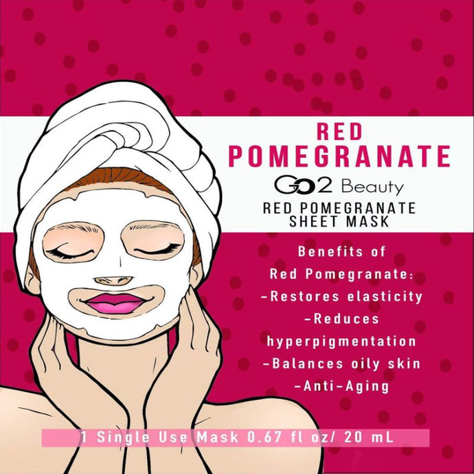 CB Red Pomegranate Sheet Mask