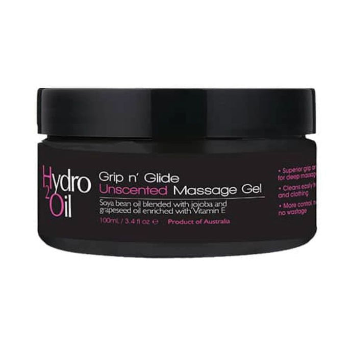 Caron Hydro2Oil Grip n' Glide Massage Gel Unscented 100ml