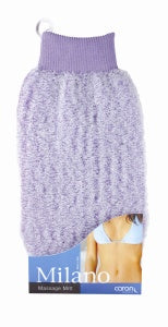 Caron Milano Exfoliating Mitt Pink