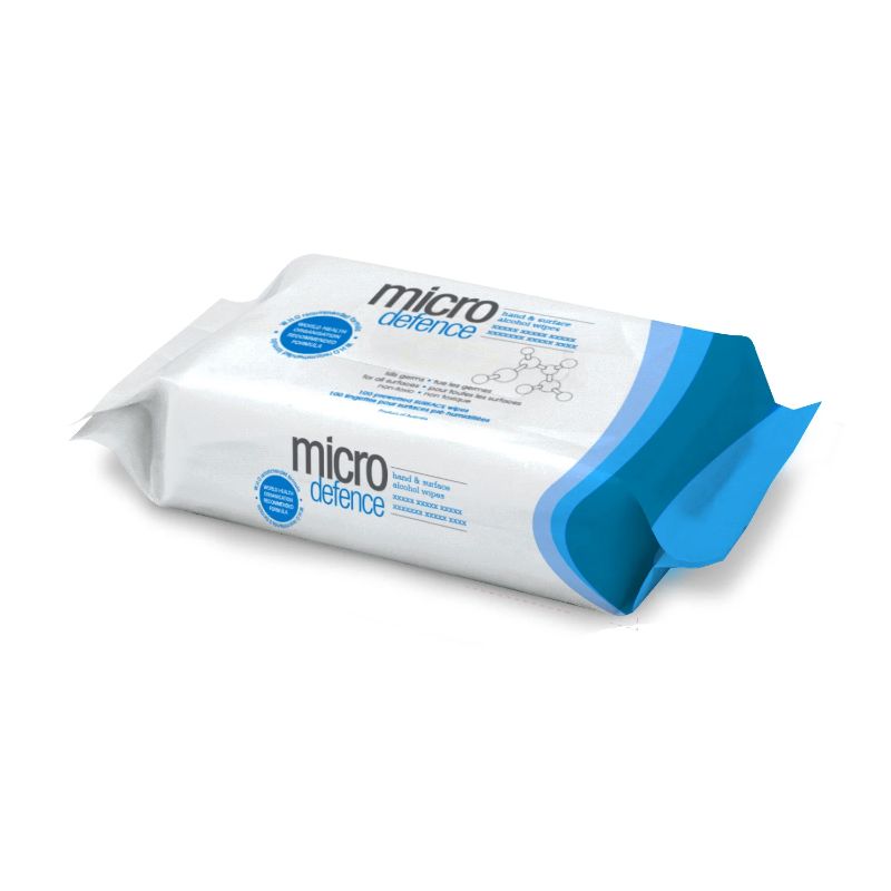 Caron Micro Defence Alcohol Wipes 100 Pack
