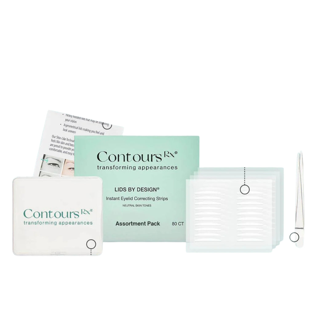 Contours Rx Lids By Design Assortment Pack (80 Strips)
