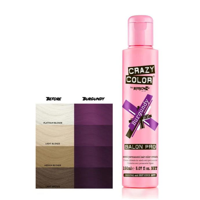 Crazy Color Burgundy 100ml