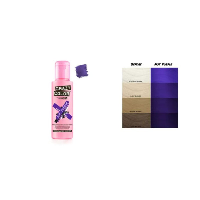 Crazy Color Hot Purple 100ml