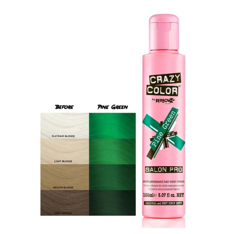 Crazy Color Pine Green 100ml