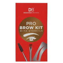 Load image into Gallery viewer, DB Pro Brow Kit With Stencils