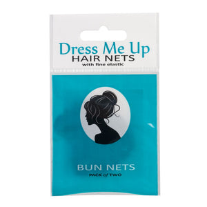 Dress Me Up Bun Hair Net Blonde 2 Pack