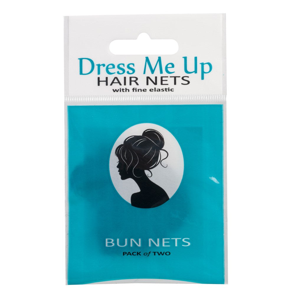 Dress Me Up Bun Nets Medium Brown 2pk