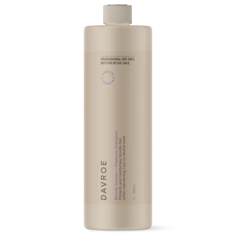 Davroe Blonde Senses Platinum Shampoo 1 Litre