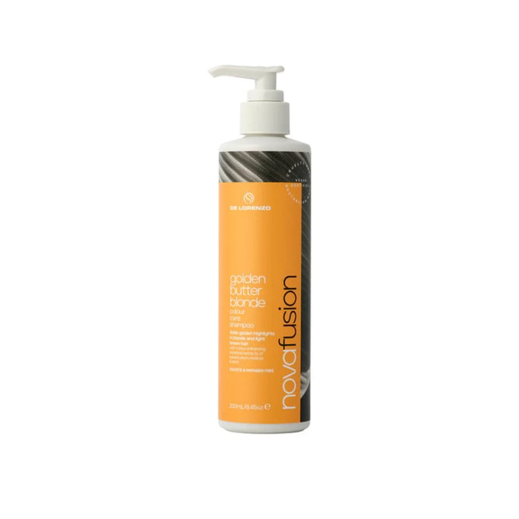 De Lorenzo Novafusion Golden Butter Blonde Shampoo 250ml