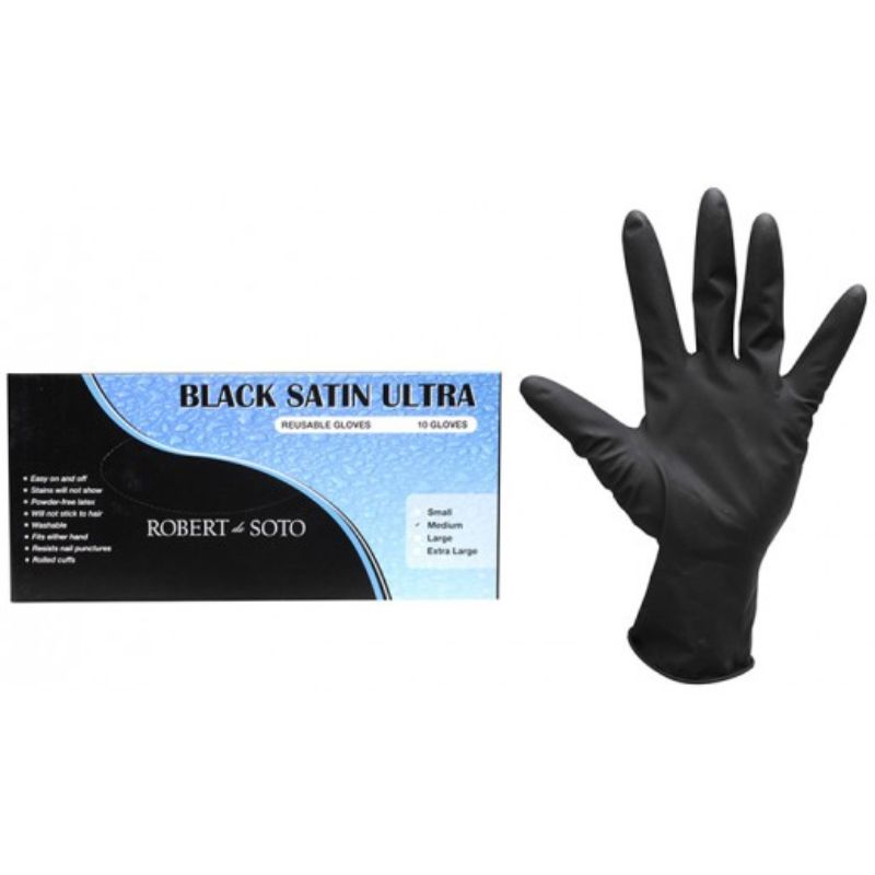 DeSoto Black Satin Large 10pk