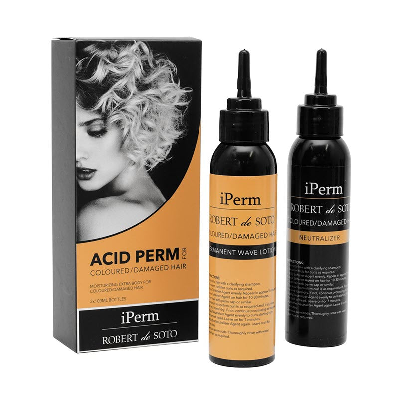 Robert Desoto iPerm Acid Perm Colour Damaged Hair 100ml