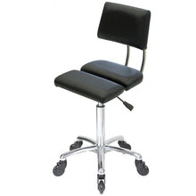 Load image into Gallery viewer, Dove Stool Black Chrome CC