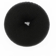 Load image into Gallery viewer, EZ Essentials Hair Donut Black - Medium