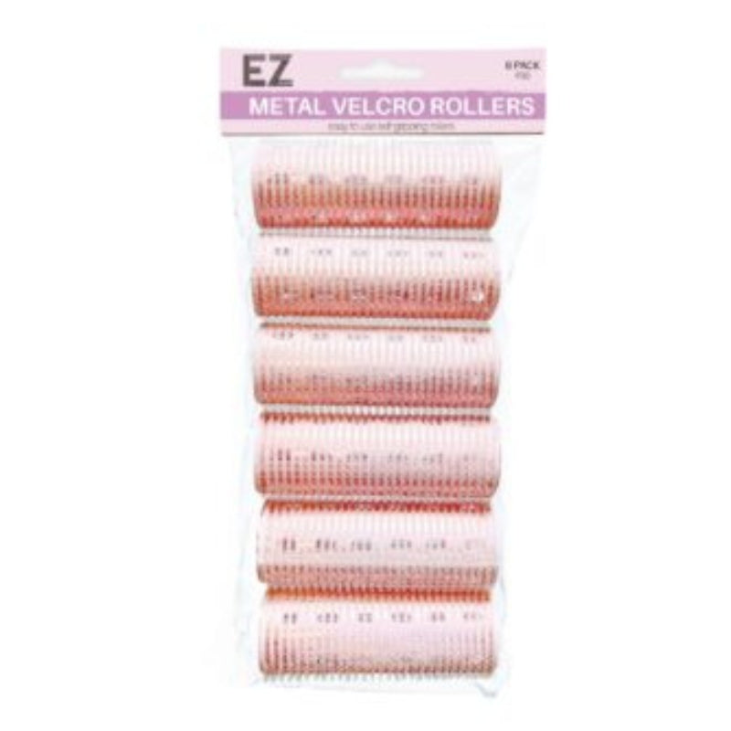 EZ Metal Velcro Rollers 30mm 6 Pack