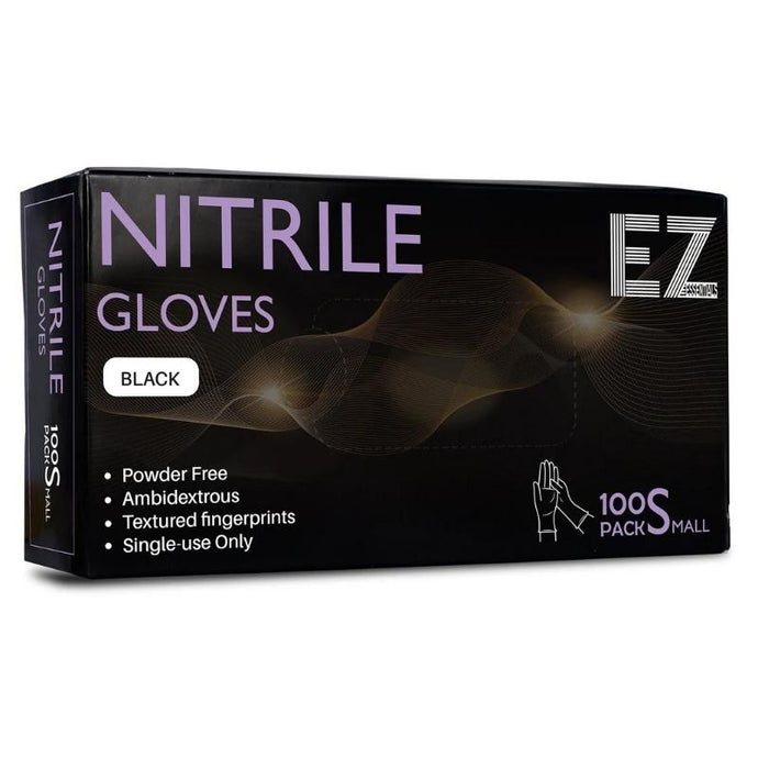 EZ Nitrile Gloves Small 100pc