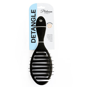 EZ Platinum Detangler Brush Black