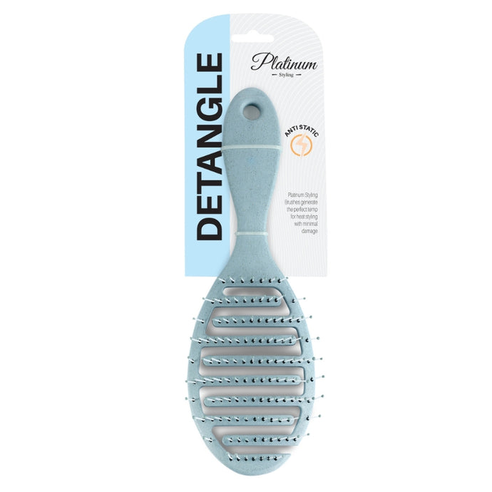 EZ Platinum Detangler Brush Blue