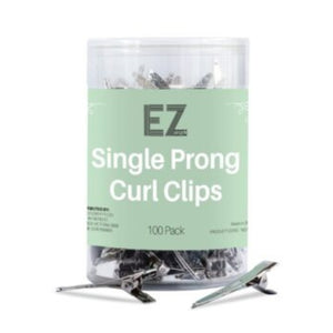 EZ Single Prong Curl Clips 100