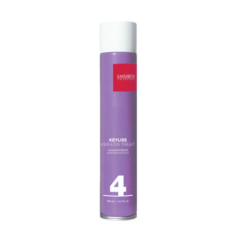 Keyliss Anti-Frizz Haarspray – 500 Ml, Mit Memory-Effekt & UVA-Sonnenschutz