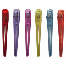 Load image into Gallery viewer, Fortress Plastic/Aluminium Sectioning Clips 4 Assorted Colours 6 Pack