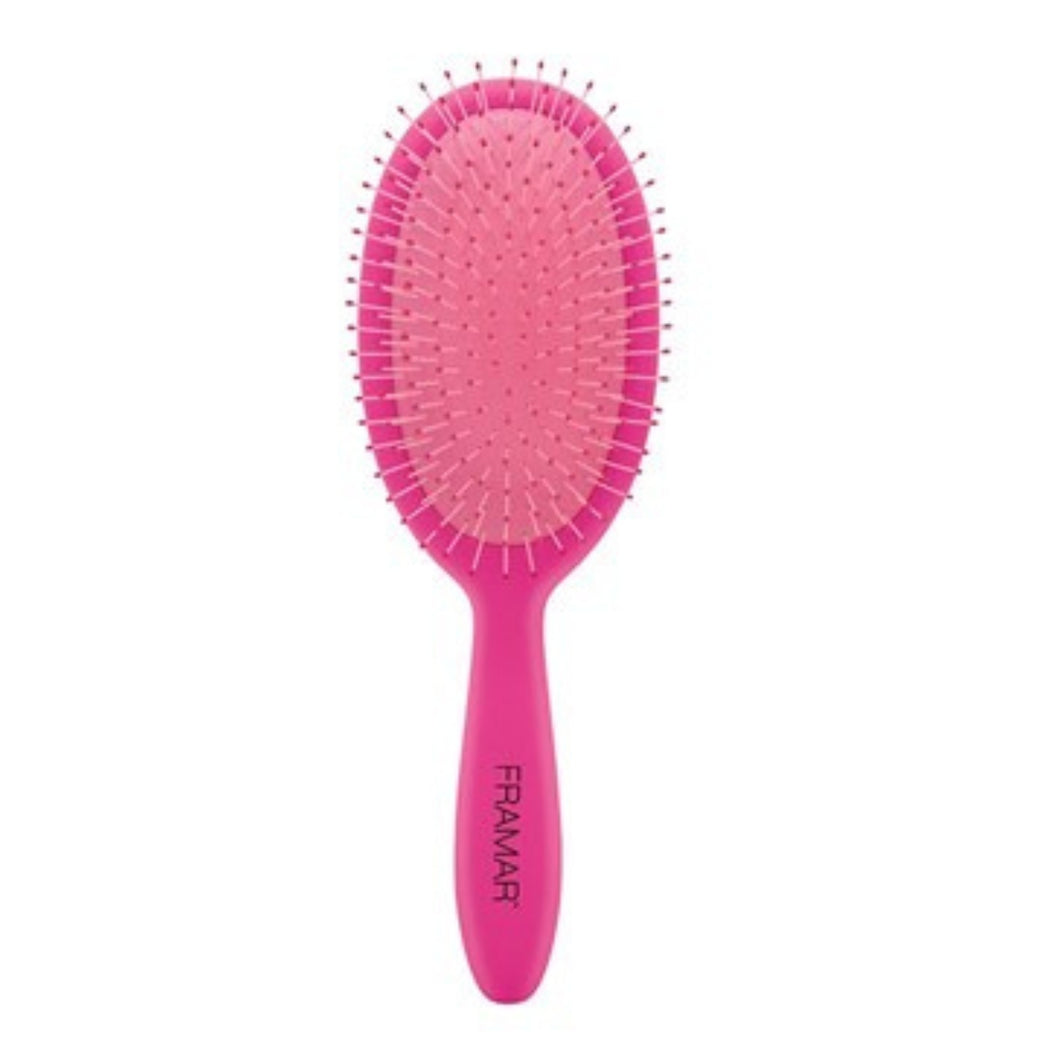 Framar Detangle Hair Brush Pink Swear