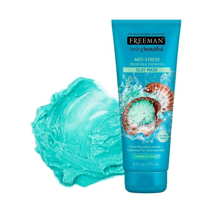 Freeman Anti-Stress Dead Sea Minerals Clay Mask 175ml