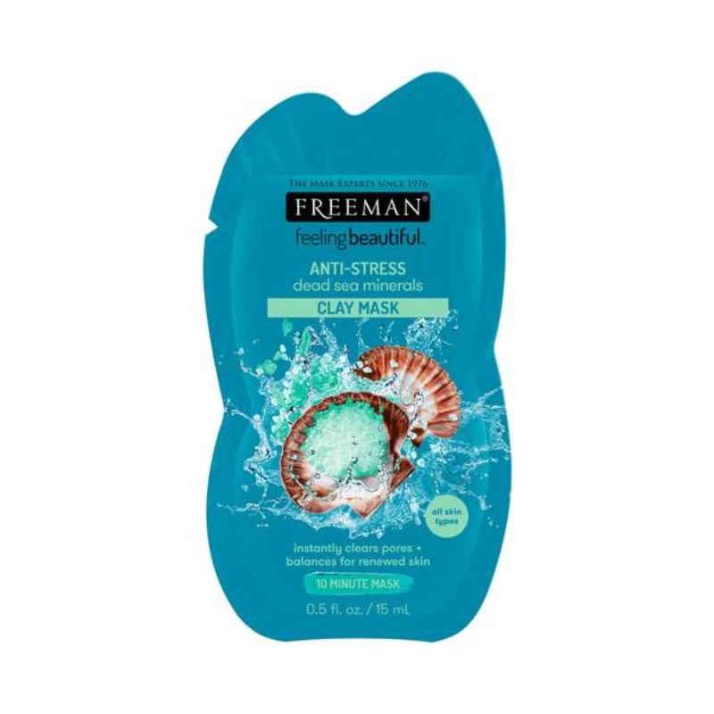 Freeman Anti-Stress Dead Sea Minerals Clay Mask 175ml