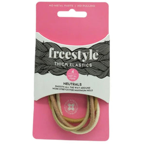 Freestyle Metal Free Thick Elastics - Neutrals