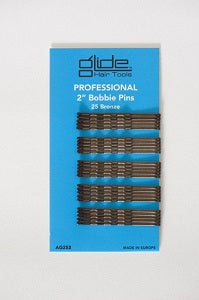 Glide Bobbie Pins Bronze 25pk