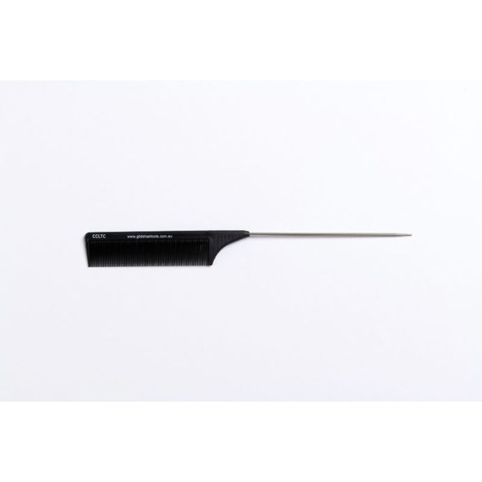 Glide Carbon Metail Tail Comb Extra Long