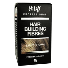 Load image into Gallery viewer, Hi Lift Hair Building Fibres Light Brown 25g