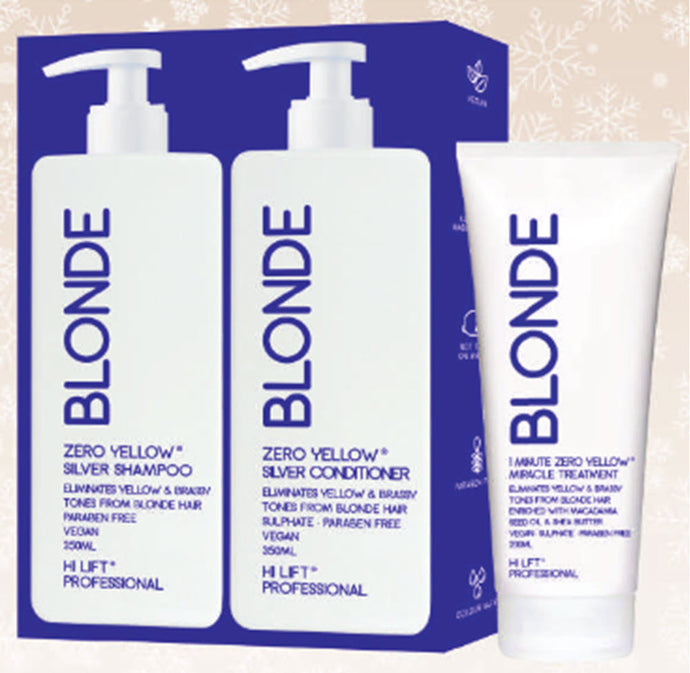 Hi Lift Professional Blonde & Blonde Treatment Trio Pack