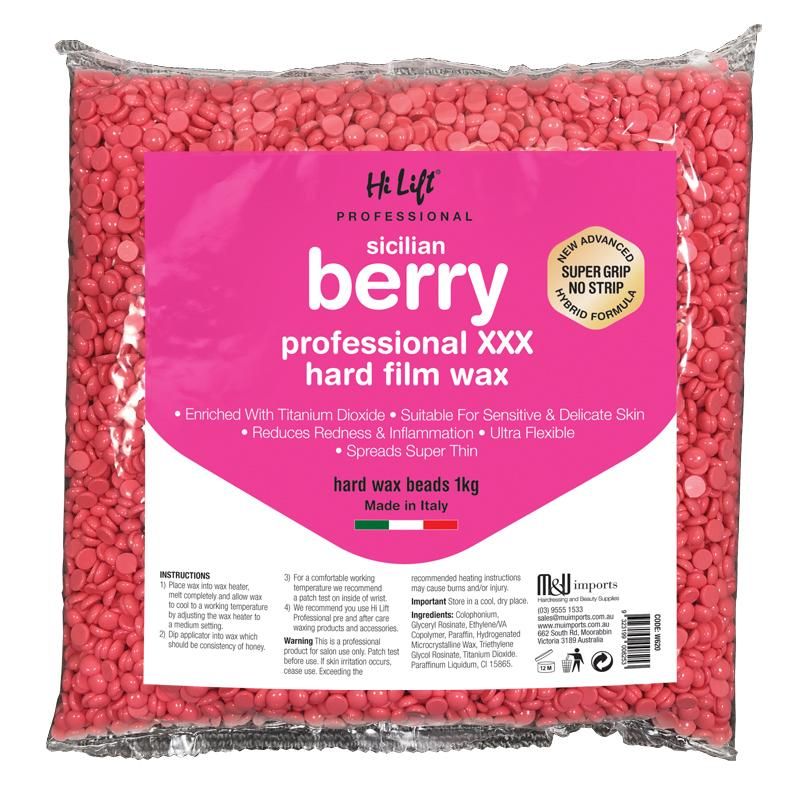 Hi Lift Berry Hot Wax 1kg