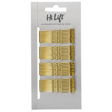 Load image into Gallery viewer, Hi Lift Bobby Pins Gold Card