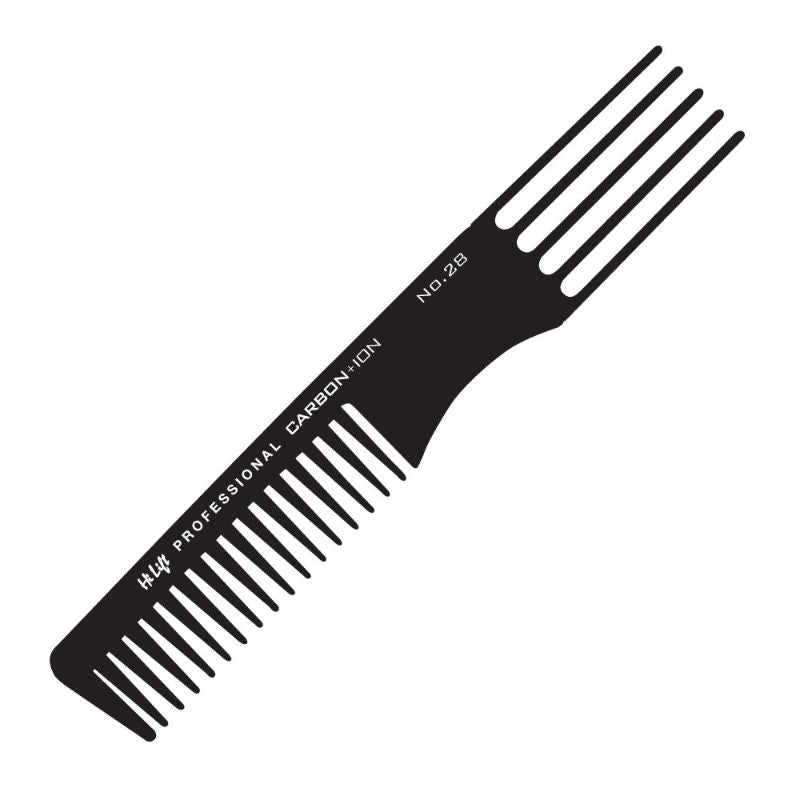 Hi Lift Carbon + Ion Hightec Upstyle Comb - 28
