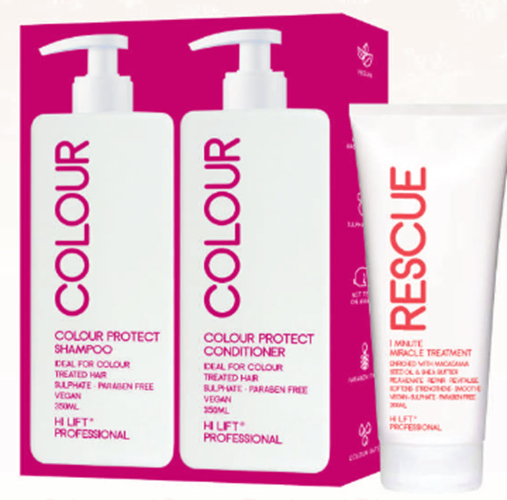 Hi Lift Professional Colour & Rescue Treatment Trio Pack