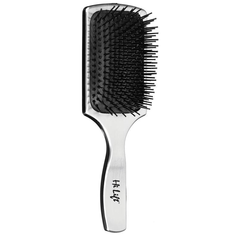 Hi Lift Paddle Brush Large Silver & Black