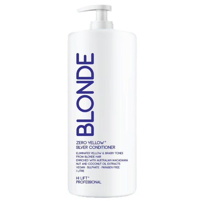 Hi Lift Zero Blonde Silver Conditioner 1 Litre