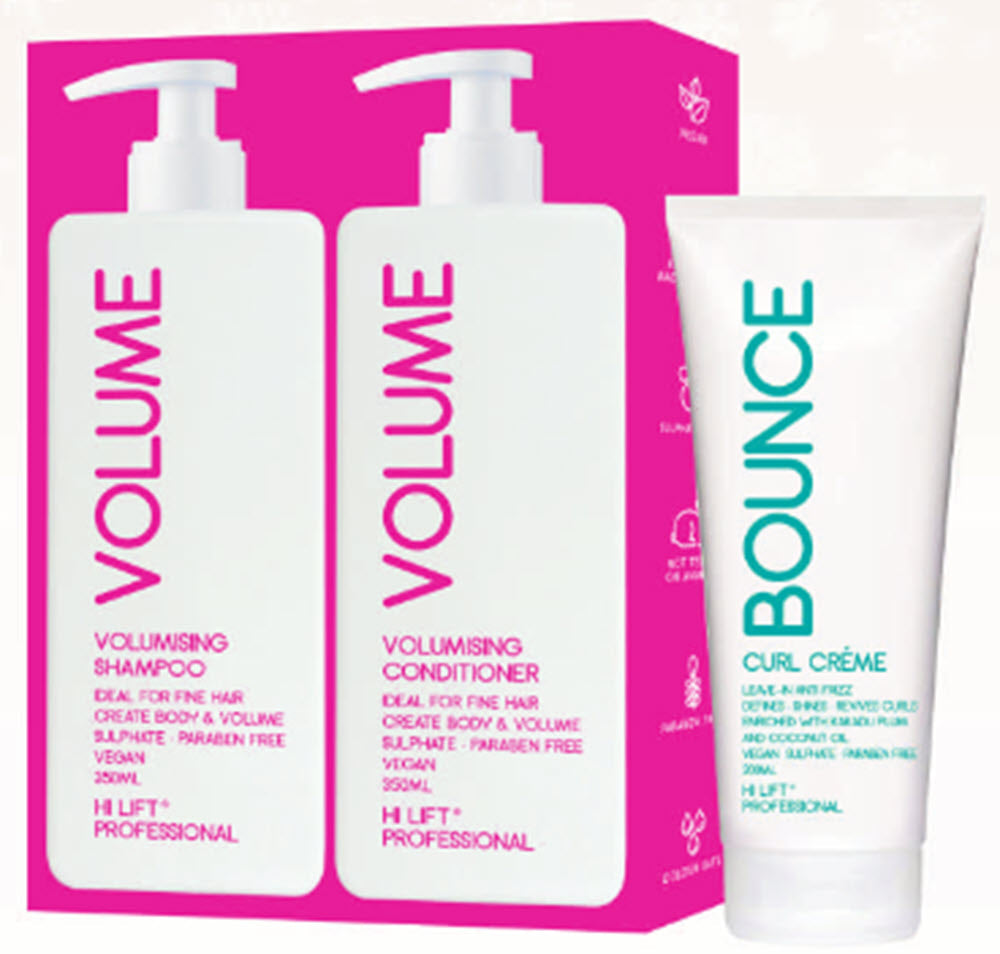 Hi Lift Professional Volume & Bounce Curl Trio Pack