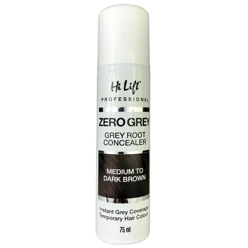 Hi Lift Zero Grey Medium To Dark Brown 75ml