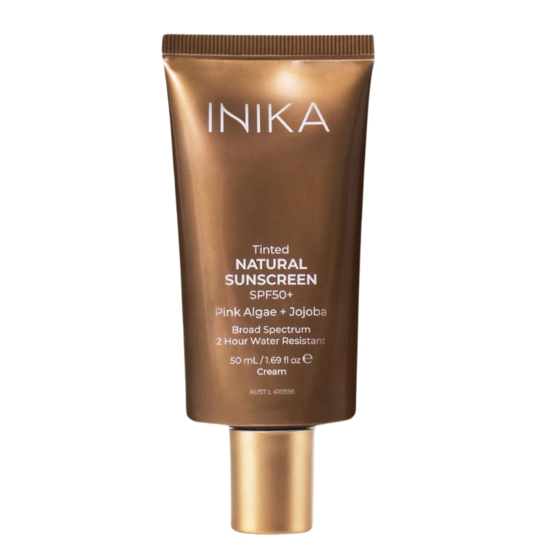 INIKA Organic Tinted Natural Sunscreen SPF50 + 50mL