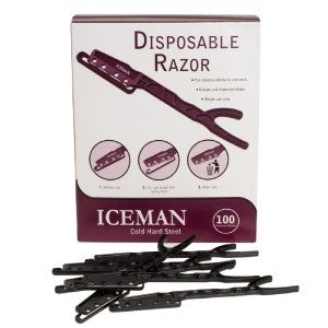 Iceman Disp Razor 100pk