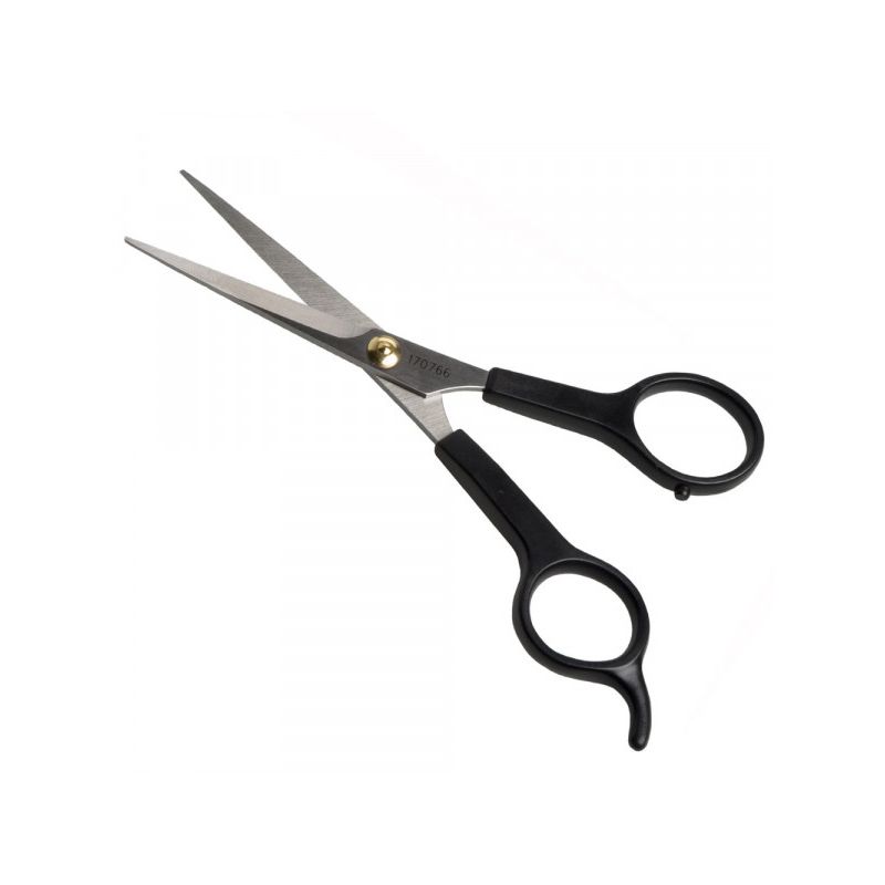 Iceman 5.5inch Black Plastic Handles Scissor