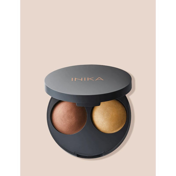 Inika Baked Contour Duo Teak