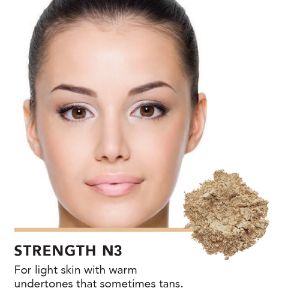Inika Organic Mineral Foundation Strength 8gm