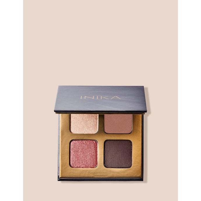 Inika Quad Eyeshadow Flowers