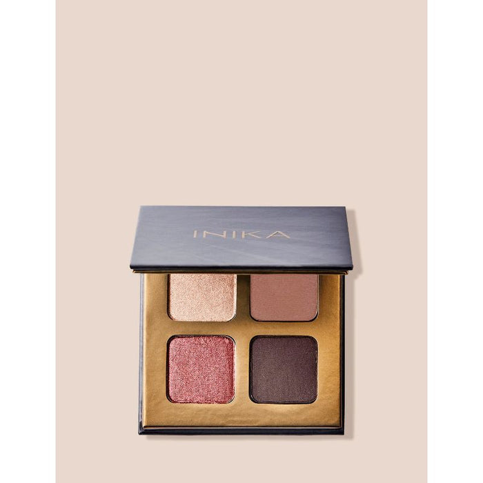 Inika Organic Quad Eyeshadow Palette Flowers