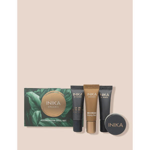 Inika Organic Foundation Trial Set Light