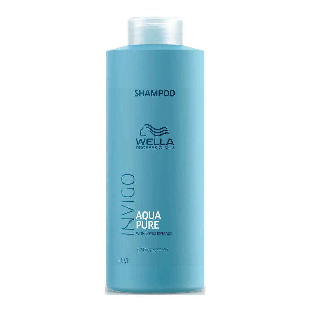 Wella Invigo Aqua Pure Purifying Shampoo 1 Litre